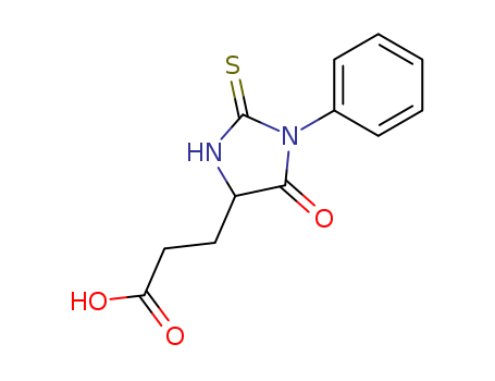 4-Imidazolidinepropanoicacid, 5-oxo-1-phenyl-2-thioxo-