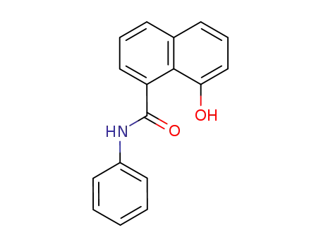 Molecular Structure of 111054-64-9 (N-phenyl-8-hydroxy-1-naphthamide)