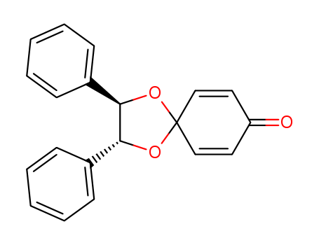 1,4-Dioxaspiro[4.5]deca-6,9-dien-8-one, 2,3-diphenyl-, (2R,3R)-