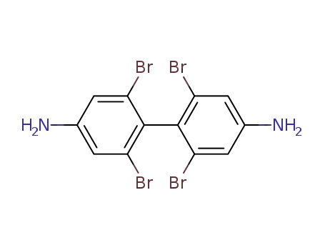 Molecular Structure of 860599-94-6 (2,6,2',6'-tetrabromo-benzidine)