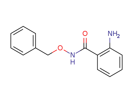 Molecular Structure of 4797-75-5 (Benzamide, 2-amino-N-(phenylmethoxy)-)