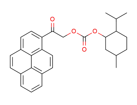 2-isopropyl-5-methylcyclohexyl 2-oxo-2-(pyren-1-yl)ethyl carbonate