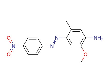 Benzenamine,2-methoxy-5-methyl-4-[2-(4-nitrophenyl)diazenyl]-
