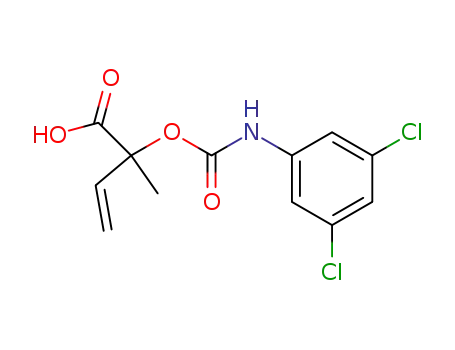 2-(((3,5-Dichlorophenyl)carbamoyl)oxy)-2-methyl-3-butenoic acid