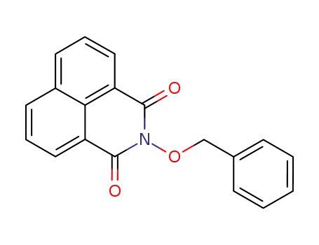 Molecular Structure of 40153-25-1 (N-benzyloxy-naphthalimide)