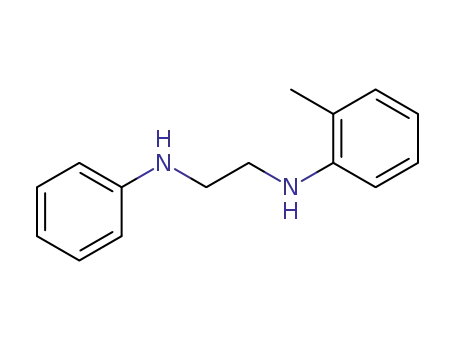 Molecular Structure of 69868-13-9 (N-(o-tolyl)-N'-phenylethylenediamine)