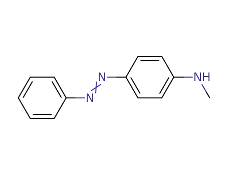 Molecular Structure of 621-90-9 (4-(METHYLAMINO)AZOBENZENE)