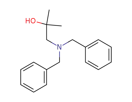 Molecular Structure of 344868-41-3 (1-dibenzylamino-2-methyl-propan-2-ol)