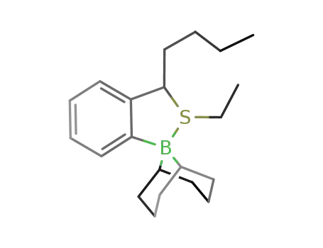9-{2-(1-ethylthiopentyl)phenyl}-9-borabicyclo{3.3.1}nonane
