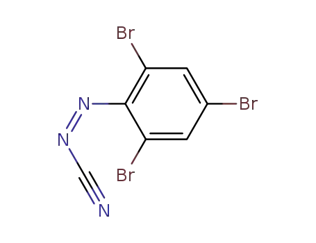(2.4.6-tribromo-phenyl)-<i>cis</i>-diazenecarbonitrile