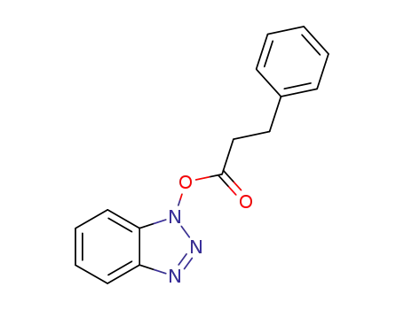 N-(3-phenylpropionyloxy)benzotriazole