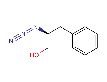 Molecular Structure of 439694-28-7 ((S)-2-azido-3-phenyl-propan-1-ol)