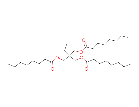 Molecular Structure of 4826-87-3 (2-ethyl-2-[[(1-oxooctyl)oxy]methyl]-1,3-propanediyl dioctanoate)