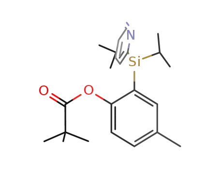 (PivO)(Me)C<sub>6</sub>H<sub>3</sub>Si(iPr)2C<sub>5</sub>H<sub>4</sub>N