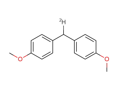 α-deutero-4,4'-dimethoxydiphenylmethane
