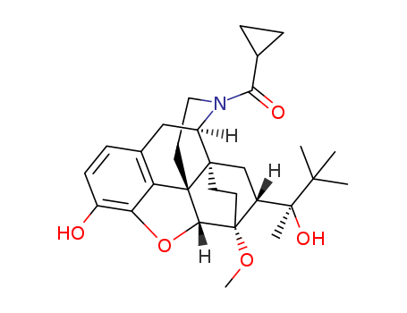 6,14-Ethenomorphinan-7-methanol,17-(cyclopropylcarbonyl)-a-(1,1-dimethylethyl)-4,5-epoxy-18,19-dihydro-3-hydroxy-6-methoxy-a-methyl-, (5a,7a)- (9CI)