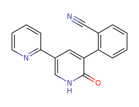 3-(2-cyanophenyl)-5-(2-pyridyl)-1,2-dihydropyridin-2-one