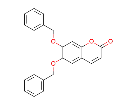 Molecular Structure of 909-84-2 (ESCULETIN DIBENZYL ETHER)