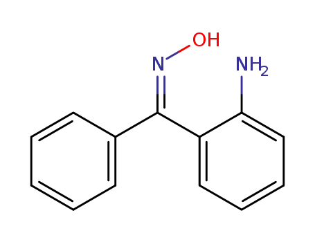 Molecular Structure of 4844-60-4 ((Z)-2-Aminobenzophenone oxime)