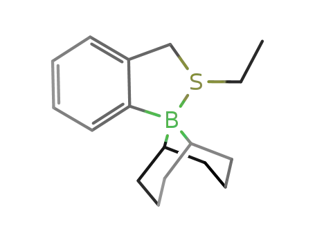 9-{2-(ethylthiomethyl)phenyl}-9-borabicyclo{3.3.1}nonane
