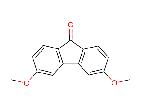 Molecular Structure of 13235-07-9 (3,6-Dimethoxy-9H-fluoren-9-one)