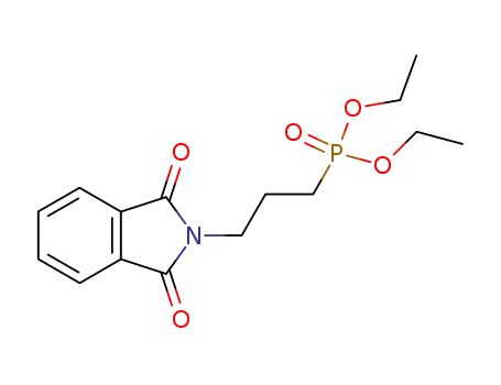 Molecular Structure of 107257-50-1 ([3-(1,3-dioxo-1,3-dihydro-isoindol-2-yl)propyl]phosphonic acid diethyl ester)