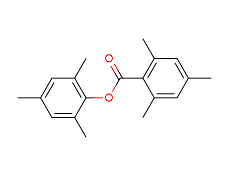 Molecular Structure of 1504-38-7 (Benzoic acid, 2,4,6-trimethyl-, 2,4,6-trimethylphenyl ester)