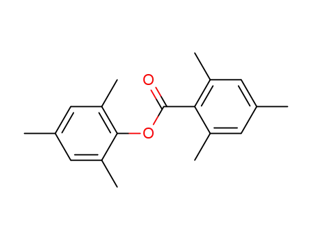 Molecular Structure of 1504-38-7 (Benzoic acid, 2,4,6-trimethyl-, 2,4,6-trimethylphenyl ester)