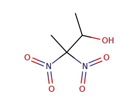 Molecular Structure of 16454-39-0 (3,3-dinitro-butan-2-ol)