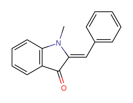3H-Indol-3-one, 1,2-dihydro-1-methyl-2-(phenylmethylene)-, (Z)-