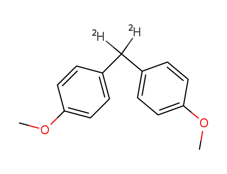 α,α-dideutero-4,4'-dimethoxydiphenylmethane