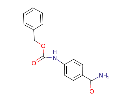 Molecular Structure of 500545-36-8 (4-(benzyloxycarbonylamino)benzamide)