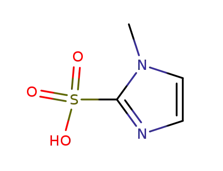 Molecular Structure of 137048-30-7 (1-methyl-1H-imidazole-2-sulfonic acid)