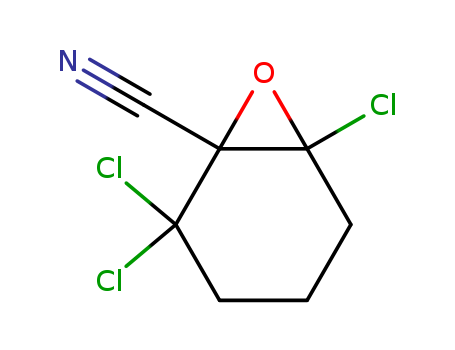 7-Oxabicyclo[4.1.0]heptane-1-carbonitrile,2,2,6-trichloro- cas  56207-43-3