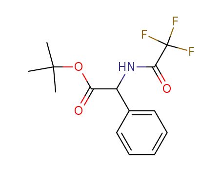 Benzeneacetic acid, a-[(trifluoroacetyl)amino]-, 1,1-dimethylethyl ester