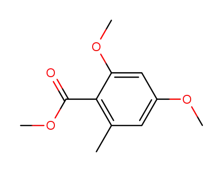 Molecular Structure of 6110-37-8 (METHYL 2,4-DIMETHOXY-6-METHYLBENZOATE)