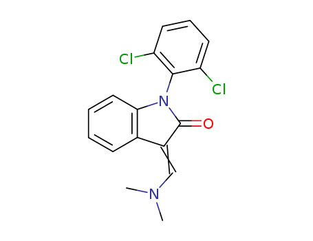 2H-Indol-2-one, 1-(2,6-dichlorophenyl)-3-[(dimethylamino)methylene]-1,3-dihydro-