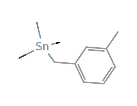 Molecular Structure of 19962-43-7 (Trimethyl[(3-methylphenyl)methyl]stannane)