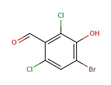 4-bromo-2,6-dichloro-3-hydroxy-benzaldehyde
