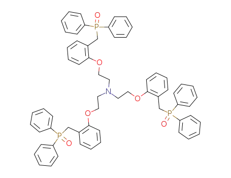 Molecular Structure of 177740-09-9 (tris<o-(diphenylphosphorylmethyl)phenoxyethyl>amine)