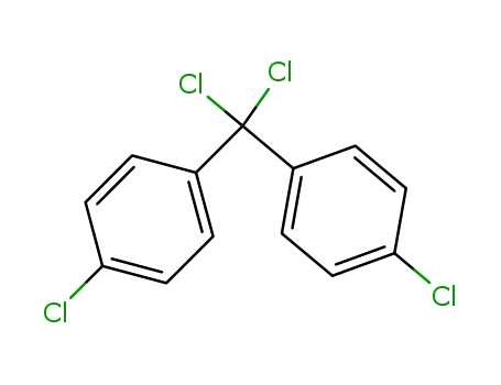 Molecular Structure of 7457-25-2 (Bis(4-chlorophenyl)dichloromethane)
