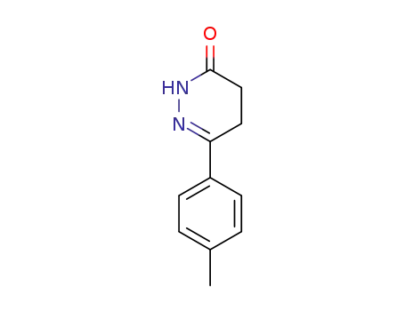 Molecular Structure of 1079-72-7 (6-(p-tolyl)-4,5-dihydro-3(2H)-pyridazinone)