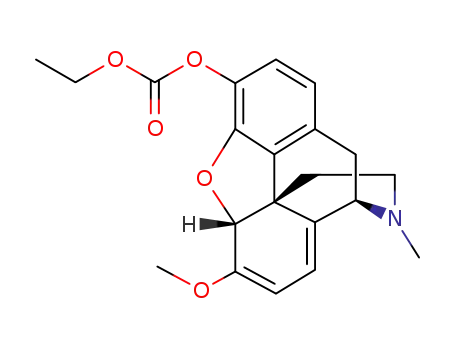 Molecular Structure of 1370351-53-3 (ethyl ((7aR,12bS)-7-methoxy-3-methyl-2,3,4,7a-tetrahydro-1H-4,12-methanobenzofuro[3,2-e]-isoquinolin-9-yl) carbonate)