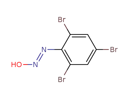 Molecular Structure of 134253-67-1 (2.4.6-tribromo-benzene-isodiazo hydroxide-<sup>(1)</sup>)