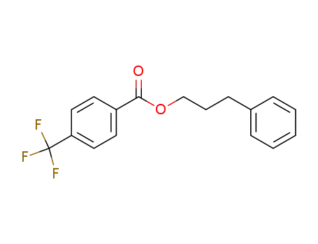 Molecular Structure of 150272-46-1 (3-phenyl-1-propyl p-trifluoromethylbenzoate)