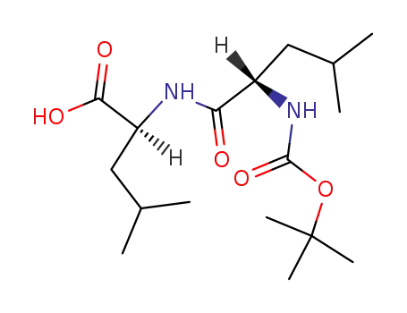 (S)-2-((S)-2-((tert-Butoxycarbonyl)amino)-4-methylpentanamido)-4-methylpentanoic acid