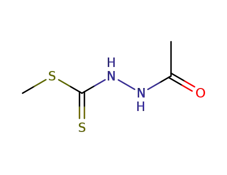 Molecular Structure of 20198-75-8 (methyl ester of N<sup>2</sup>-acetyl-dithiocarbazic acid)