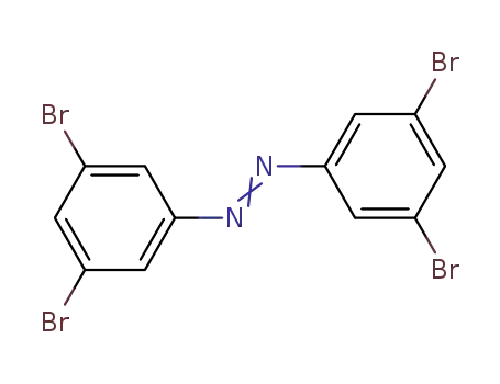 Molecular Structure of 38292-74-9 (3,3′,5,5′-tetrabromo-1,1′-azobenzene)