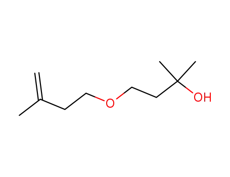 Molecular Structure of 78225-89-5 (2-Butanol, 2-methyl-4-[(3-methyl-3-butenyl)oxy]-)