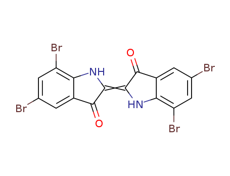 3H-Indol-3-one,5,7-dibromo-2-(5,7-dibromo-1,3-dihydro-3-oxo-2H-indol-2-ylidene)-1,2-dihydro-